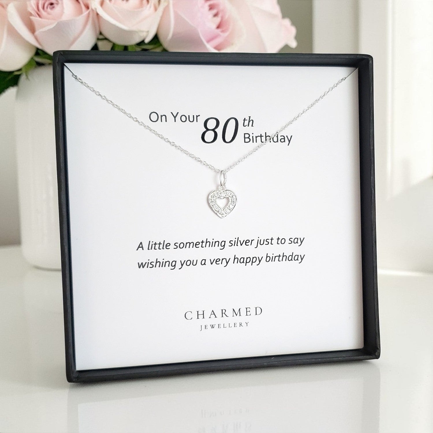 80th Birthday Jewellery Gifts