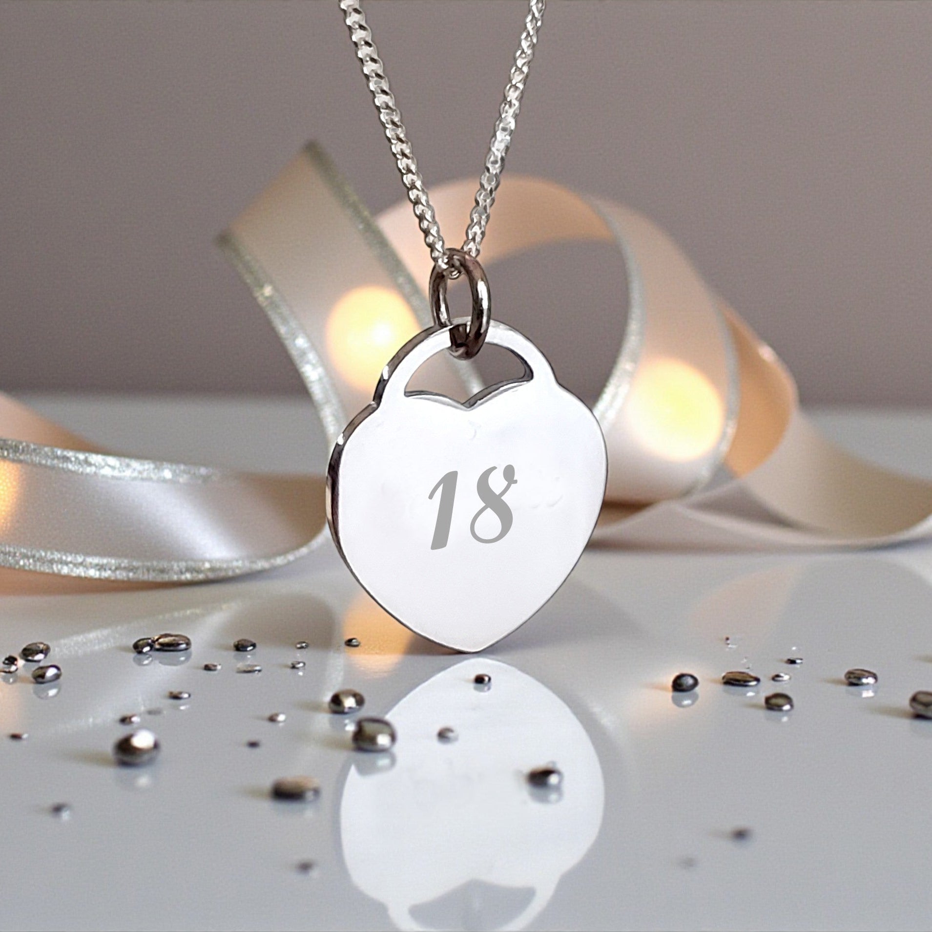 Birthday Engraved Necklace | Personalised Jewellery Gift