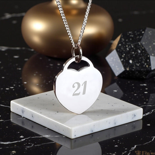 Birthday Engraved Necklace | Personalised Jewellery Gift