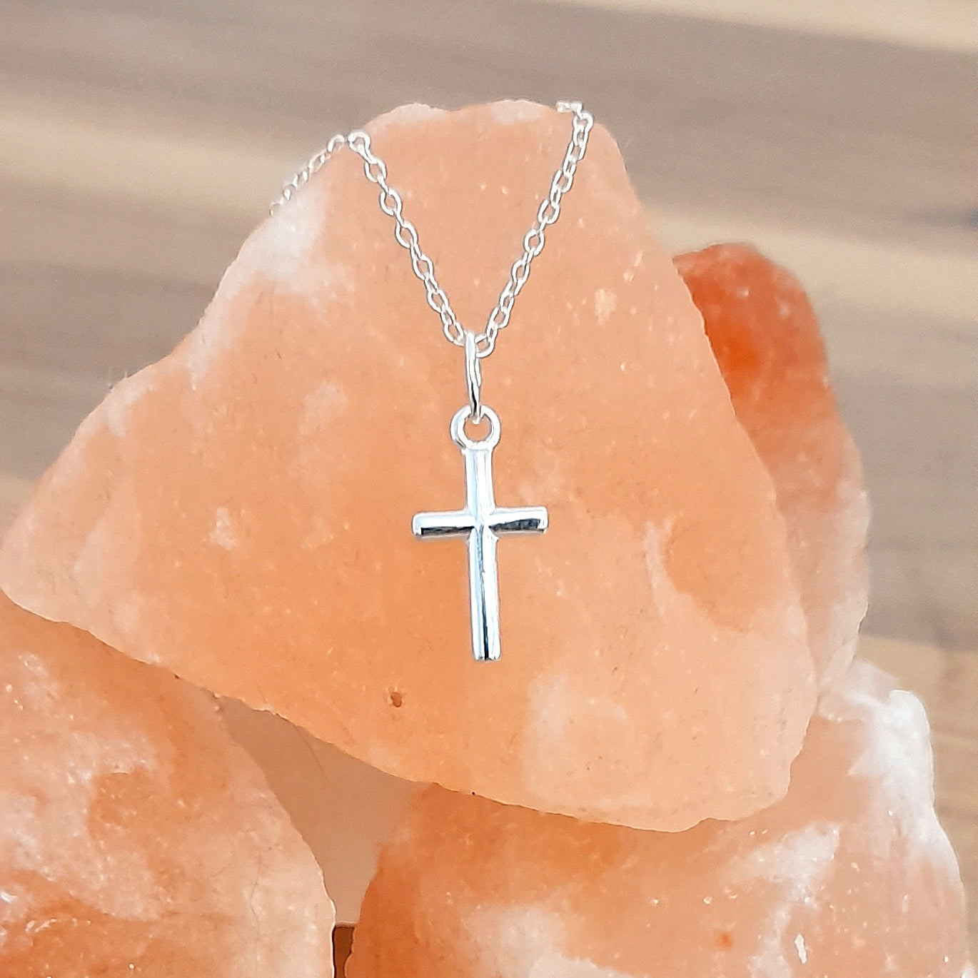 First Holy Communion Gift | Cross Necklace 925 Sterling Silver | Personalised Jewellery Gift